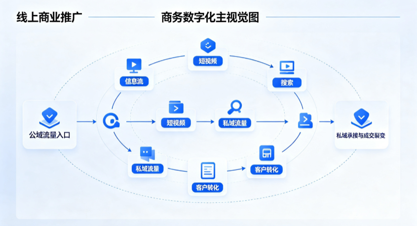 南山矿区线上商业推广怎么做？全域流量闭环搭建与低成本转化实战指南